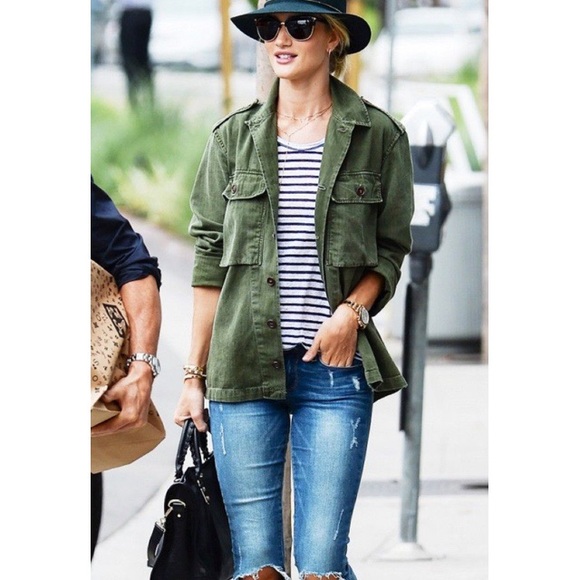 Jackets & Blazers - Distressed Utility Jacket